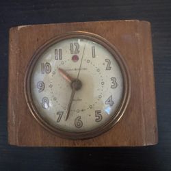 Vintage Desk Table Clocks For Parts 