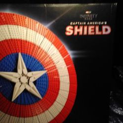 Legos Captain America's Shield Boxes In Perfect Condition