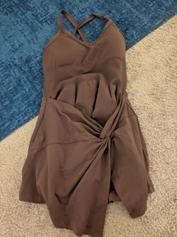 Brown dress new medium