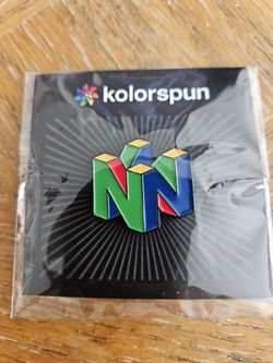 Retro Nintendo Logo Enamel Pin