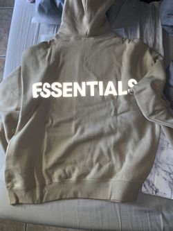 Fear of god essentials hoodie size M