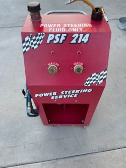 Psf 214 power steering service flush machine