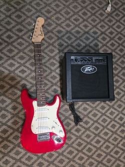 (Rock Star Needed) Fender Squire Mini/Amp Combo