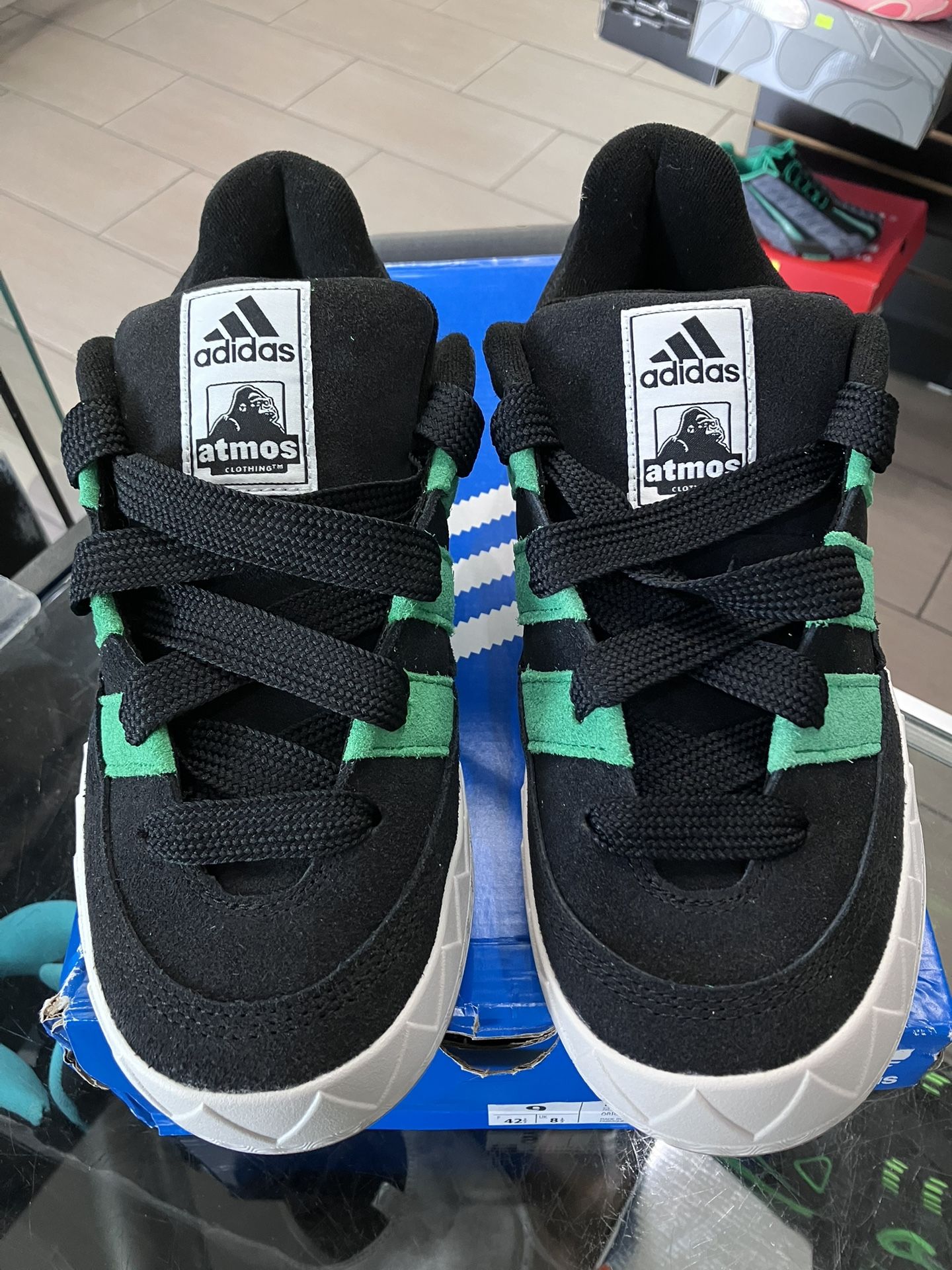 Adidas Adimatic Atmos XLarge Black Green