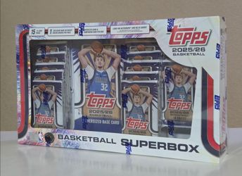 Topps NBA Superbox 2025/26, sealed