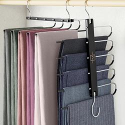 2 Pack Space Saving Pant Hanger  (2 Sets) 