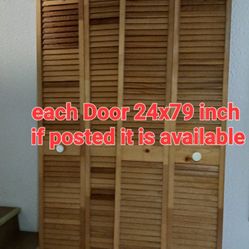 Firm... 2 Wood  Door  Closet... 2/30.00 Excellent.. Ready Text Me To Come .. Thanks
