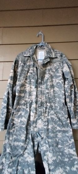 ACU Digital Camo Military Coveralls sz small