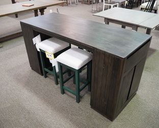 Perennial Home Mezcal 2 Drawer 4 Door Kitchen Island