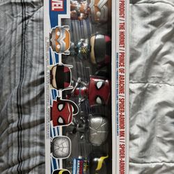 SpiderMan 5 Pack Funko Pop