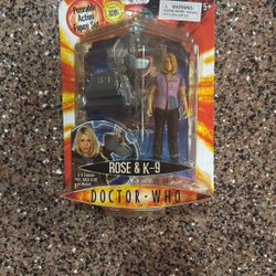 Doctor Who Rose & K-9 Un-opened