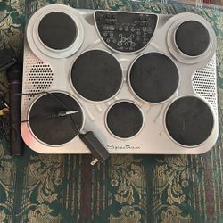 Spectrum Ail-602 Digital Drum Pad With Power Adapter
