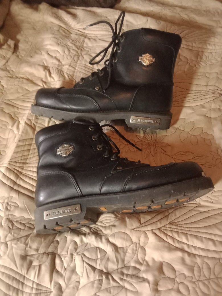 Harley Davidson Boots Size 10.