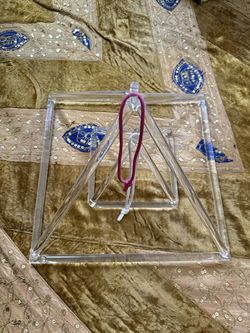 Crystal Sound Pyramids – Set of 2 Meditation & Sound Healing Instruments