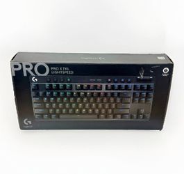 Logitech G PRO X TKL LIGHTSPEED Wireless Gaming Keyboard | GX Brown Tactile | New
