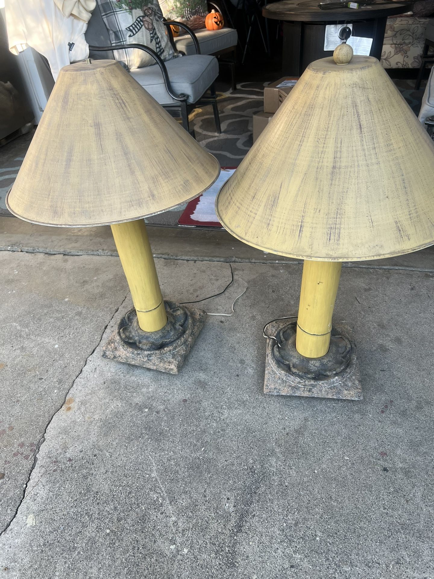 Lampara de bamboo(. Nuevas)