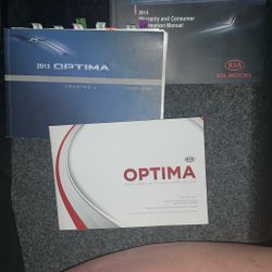 OWNERS MANUAL .::*2013 KIA OPTIMA*::.