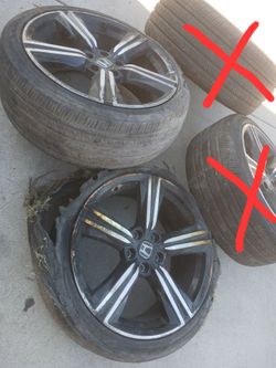 2 Oem honda accord rims