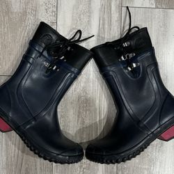 Sorel Conquest Rubber Rain Boots Sz 6 Womens