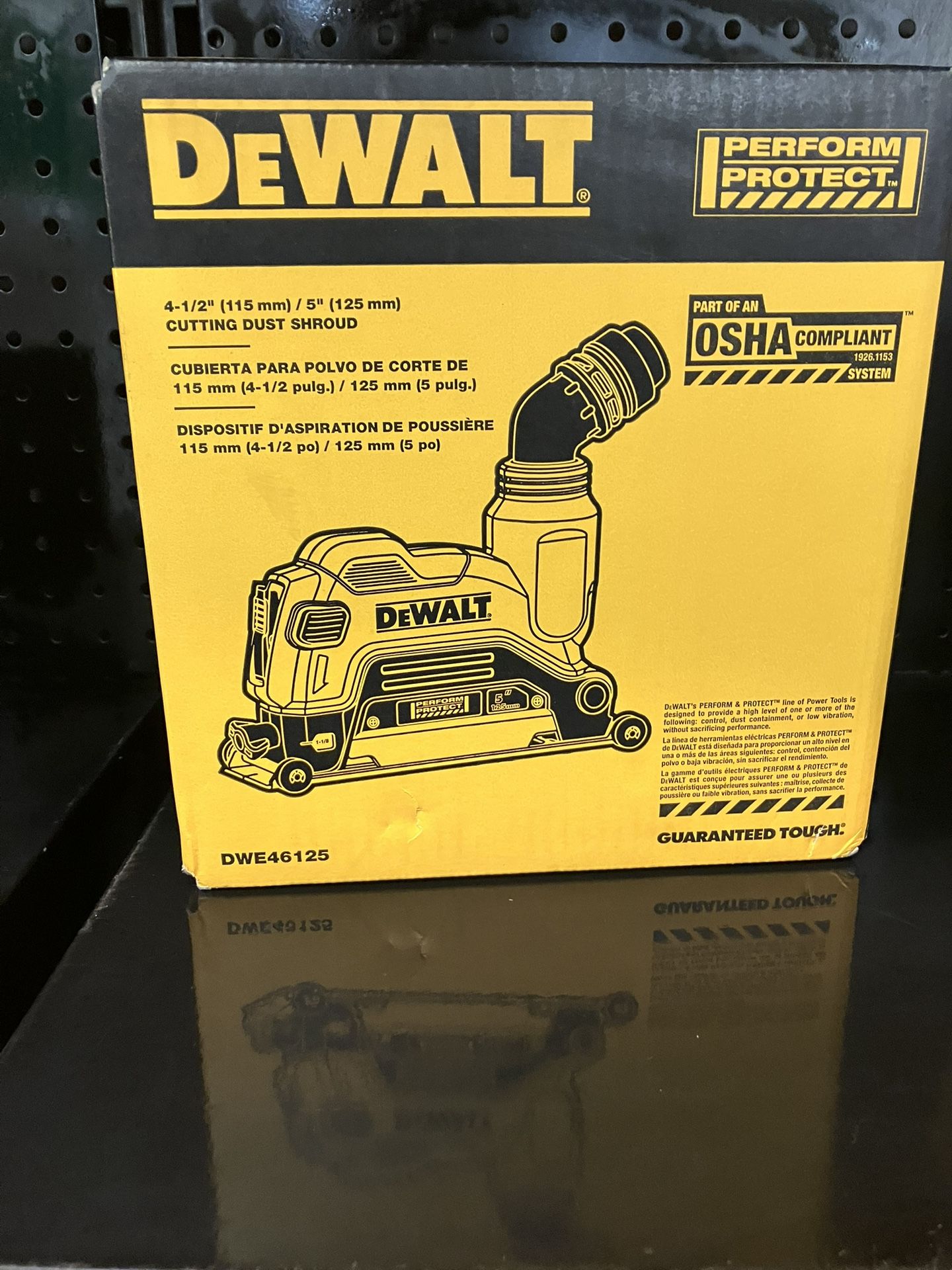 Dewalt 5” Cutting Grinder Dust Shroud