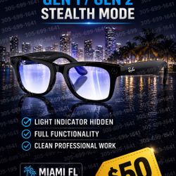 Ray- Ban Meta Stealth Mode