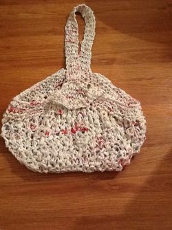 Hobo shoulder bag, red/white/blue. Excellent condition.