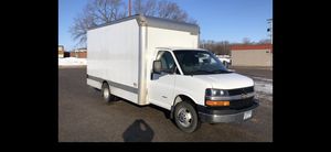 Photo 2014 Chevy express box truck very nice clean truck and runs great tires like new cash price