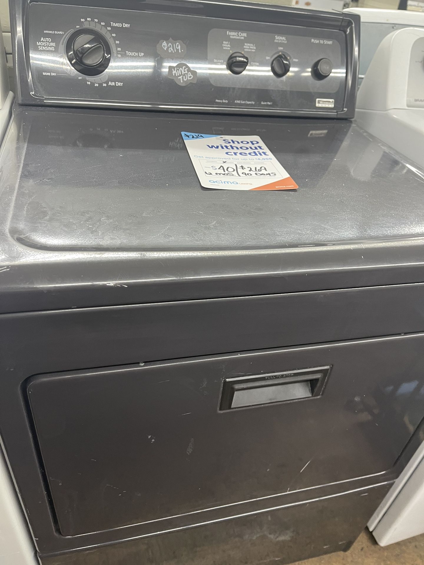 Kenmore Elite Charcoal Color Electric Dryer - King Capacity! 100% Guaranteed! Delivery Available Same Day