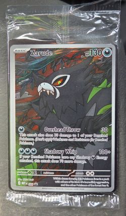 Pokemon Pitch Black Zarude promo card ,Sealed,   Read Description!