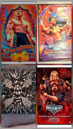 Out Of Print WWE Posters