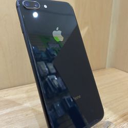 I Phone 8+ 64GB Black Factory Unlocked Used Like New 