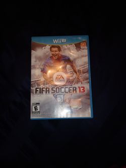 FIFA 13 For Wii U