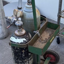 Welding Cylinder And Transport Rack