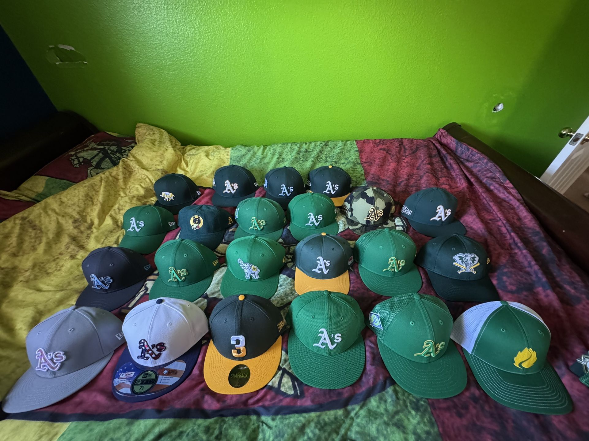 A’s Baseball Hats
