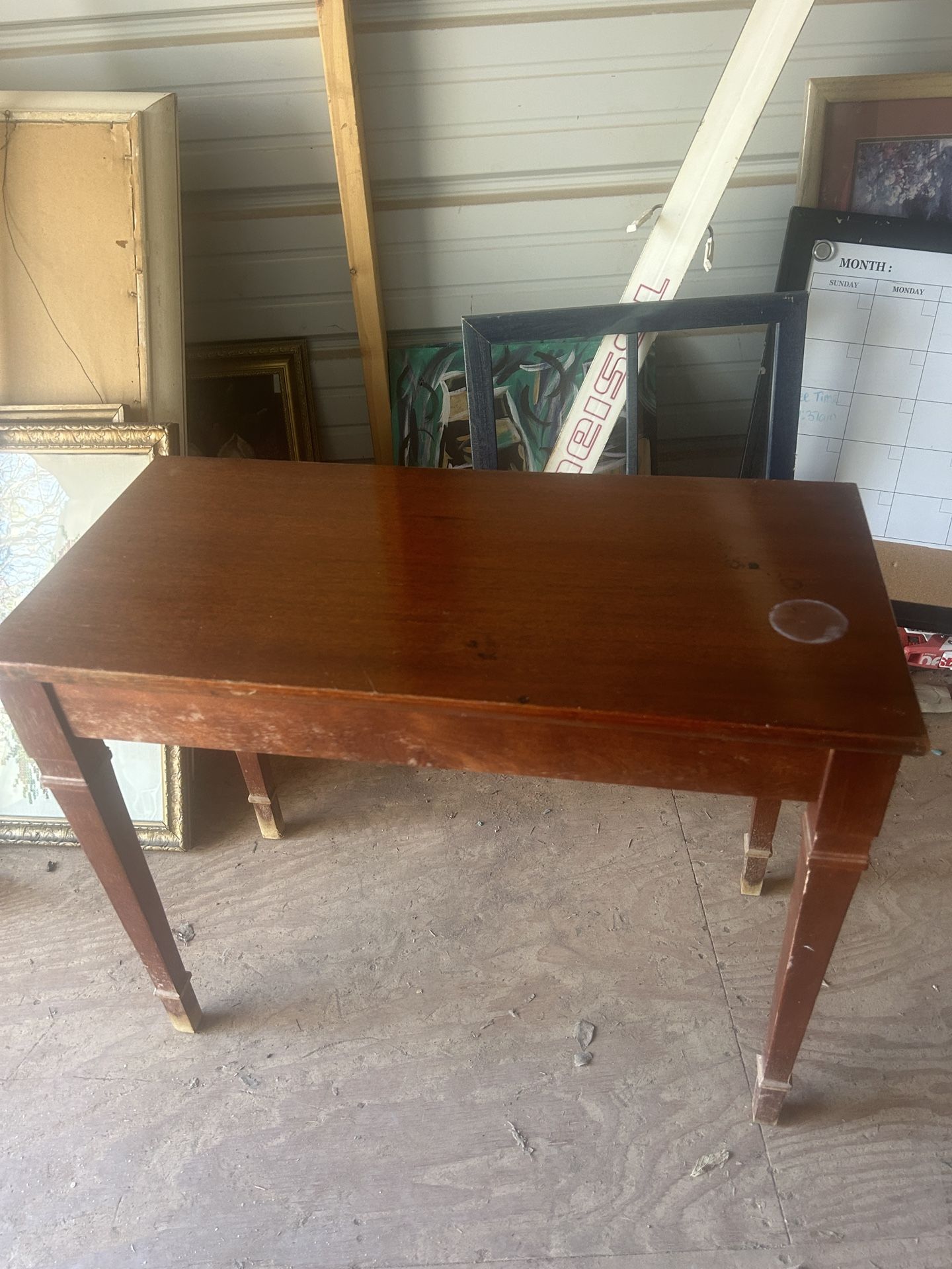 piano bench its 22 inches tall 29 wide and 14 inches deep