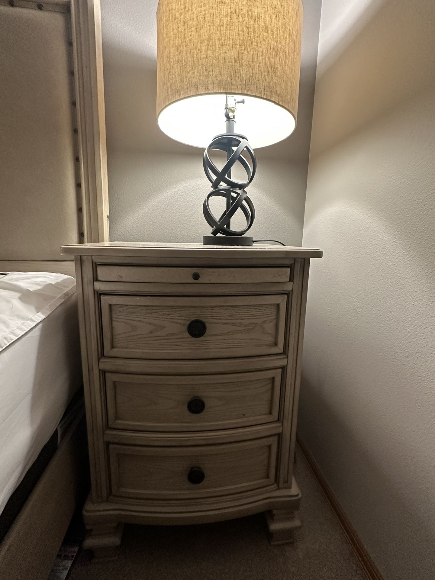 Moving Sale - Night Stand With USB Port And Power