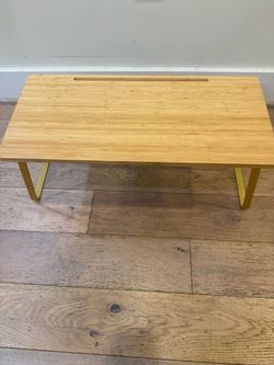 Bamboo Lap Desk With Folding Legs