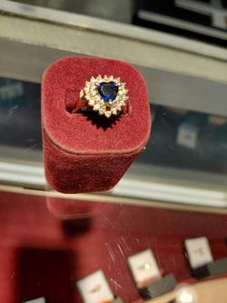Sapphire birthstone ring
