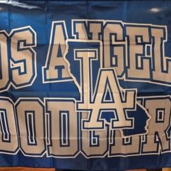 Dodgers Flag 5ftx3ft $20 Firm On Price 