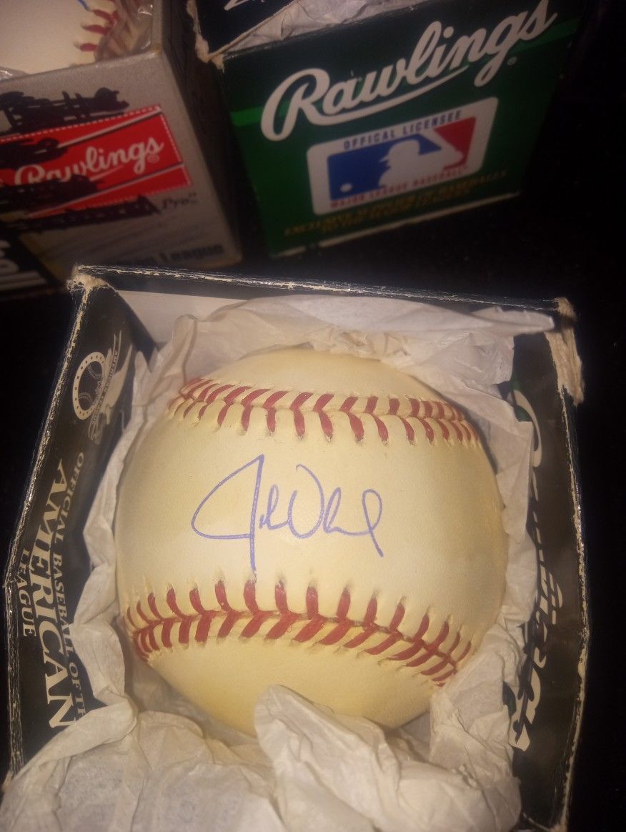 John Oleard Autographed American League Baseball 