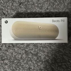 Beats Pill Champagne Gold New & Sealed