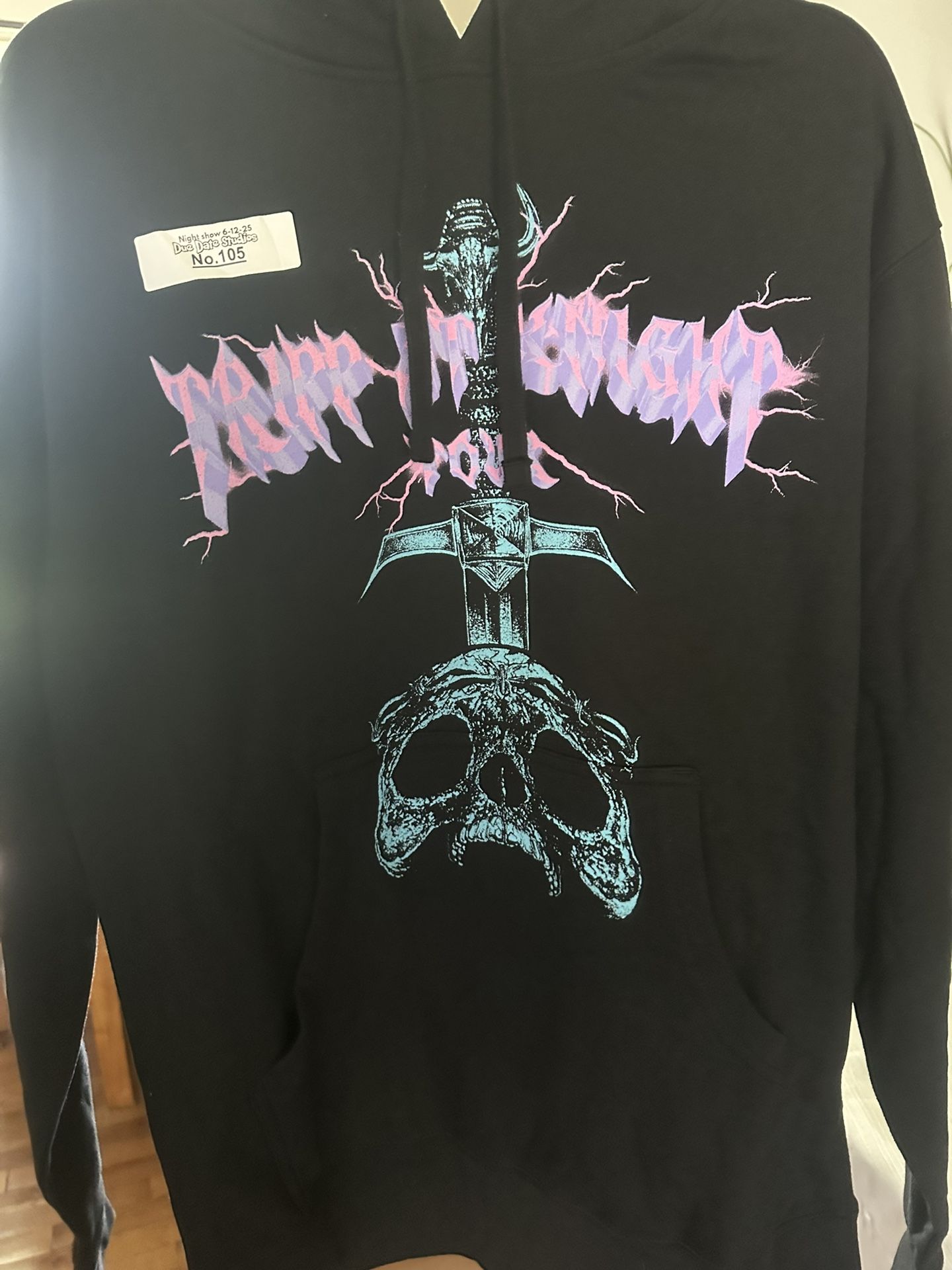 Poppy Horror Black Hoodie