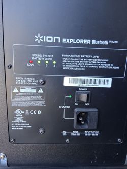 ION PATHFINDER Bluetooth SPEAKER