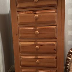 Wood dresser