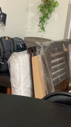 Free baby crib and mattress good condition needs hardware