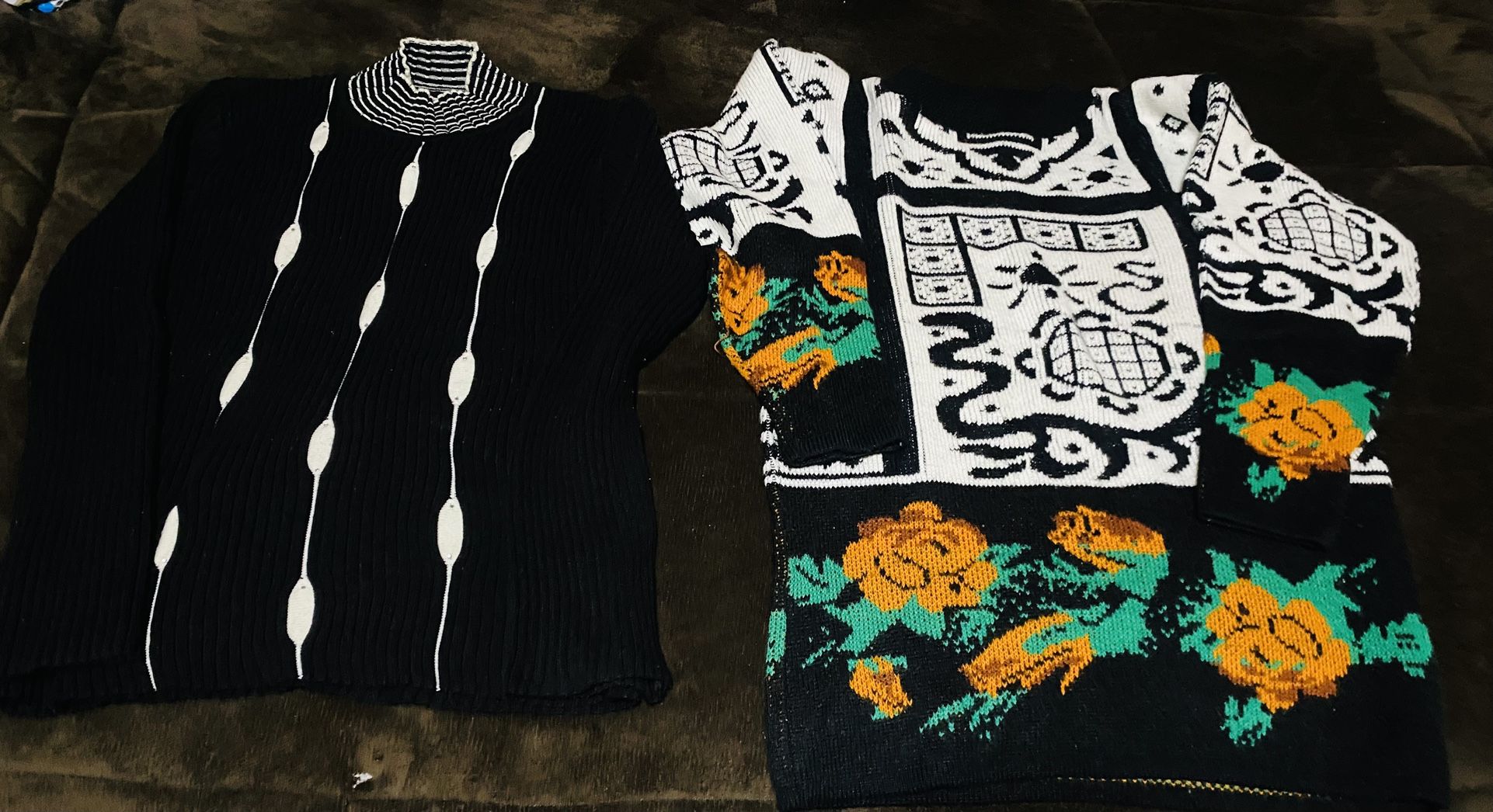 2 Italian Designer Sweaters from NY Boutiques- Great Condition!