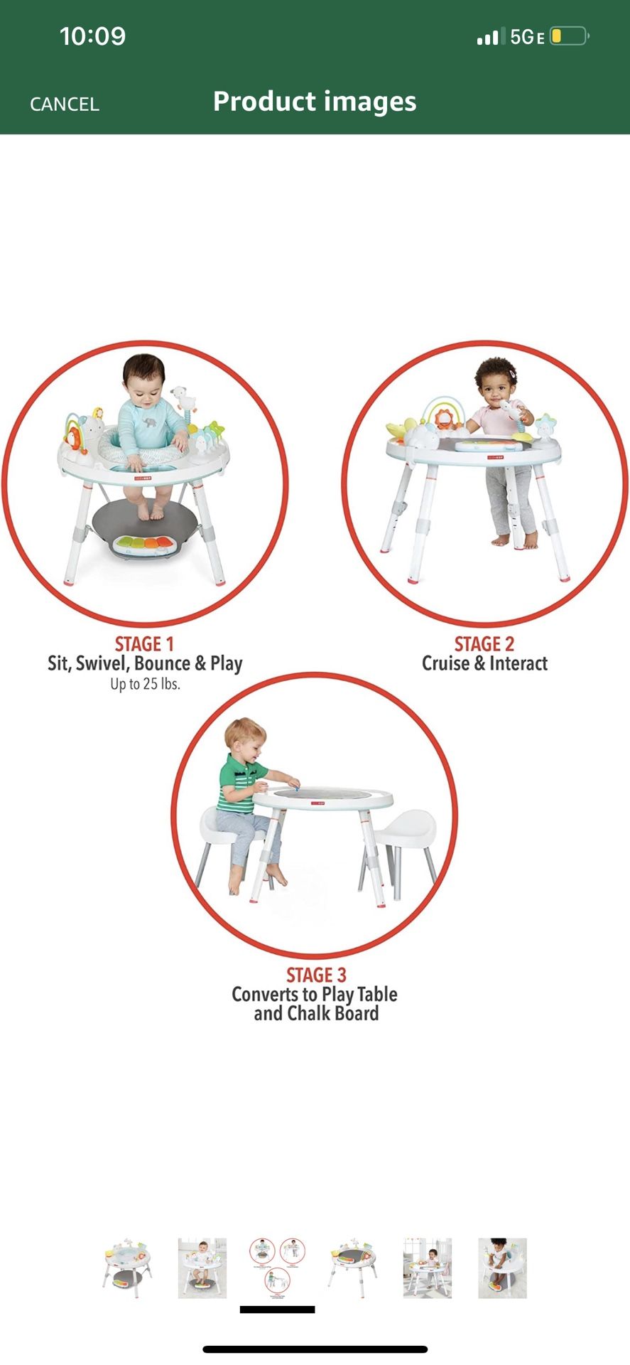 Skip Hop Baby Activity Center: Interactive Play Center with 3 Stage Grow with Me Functionality, 4mo+, Silver Lining Cloud Baby toys