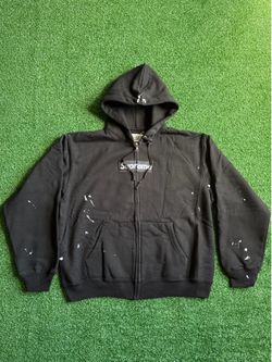 Streetwear hoodie zip up