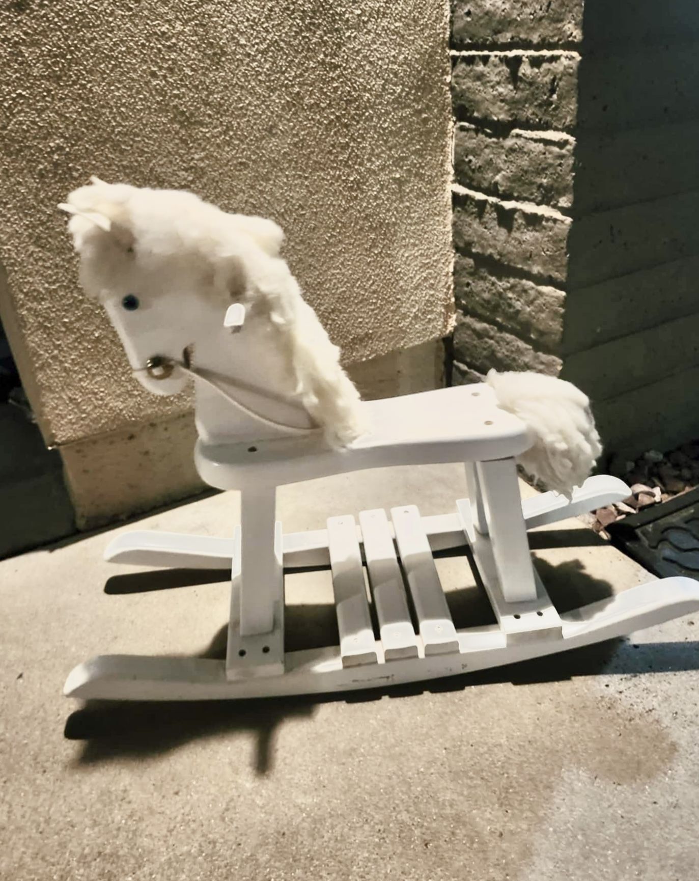 Wooden Rocking Horse 