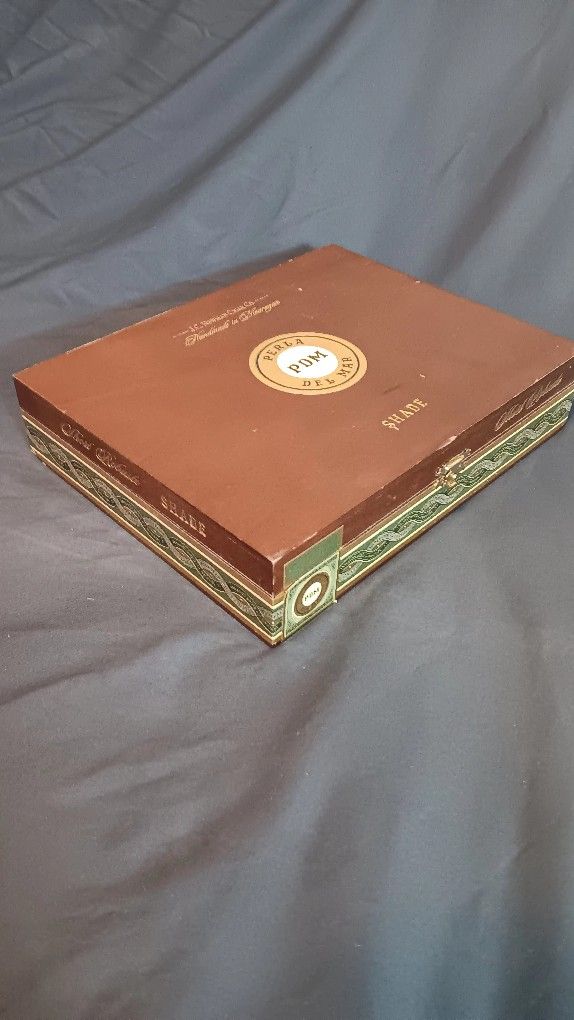 Handmade Cigar Box - Container - Storage